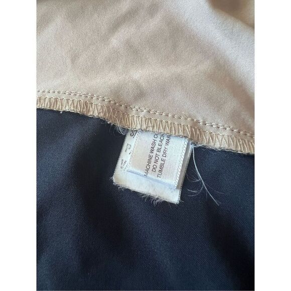 Cutter & Buck Dark Navy Blue and Cream Color Block Light Jacket Women's L - Picture 5 of 8